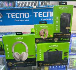 Original Oraimo Power Banks & Headsets