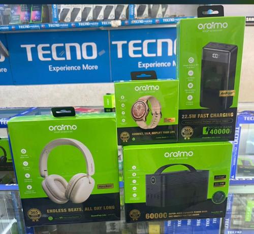 Original Oraimo Power Banks & Headsets